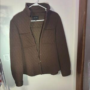 Love Tree Brown Quilted Jacket